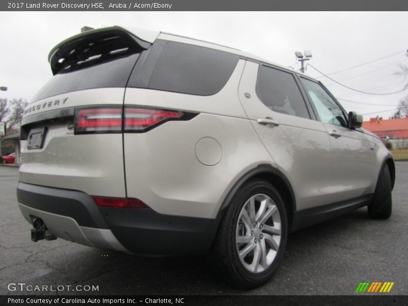 Aruba / Acorn/Ebony 2017 Land Rover Discovery HSE