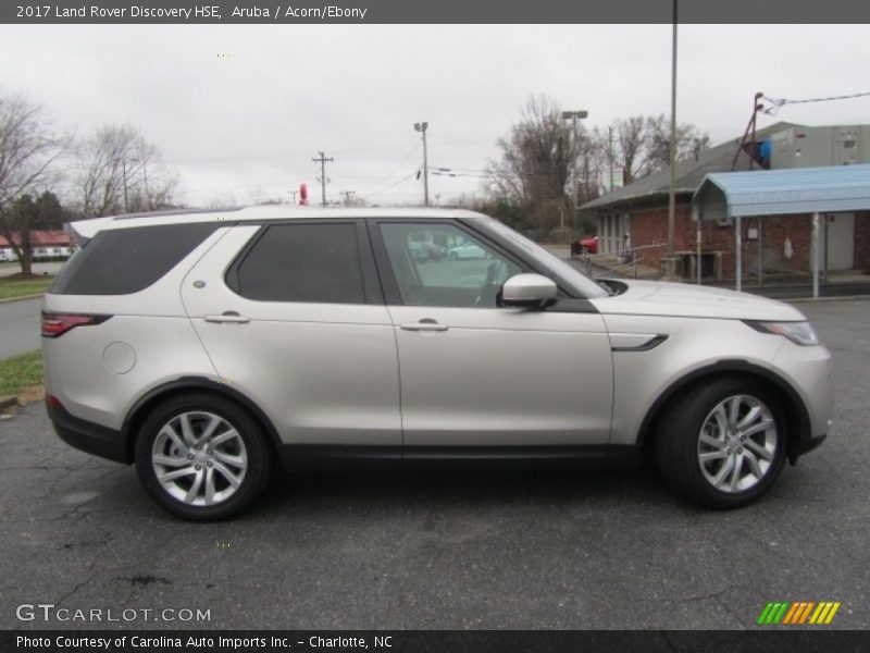 Aruba / Acorn/Ebony 2017 Land Rover Discovery HSE