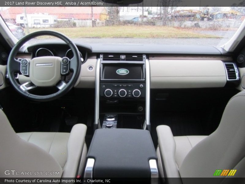 Aruba / Acorn/Ebony 2017 Land Rover Discovery HSE