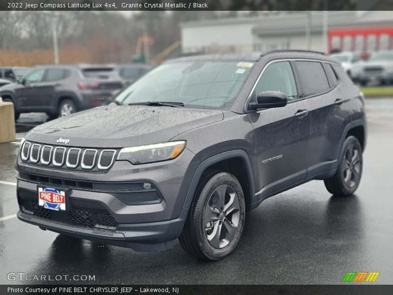 Granite Crystal Metallic / Black 2022 Jeep Compass Latitude Lux 4x4