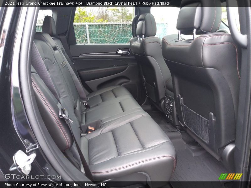 Rear Seat of 2021 Grand Cherokee Trailhawk 4x4