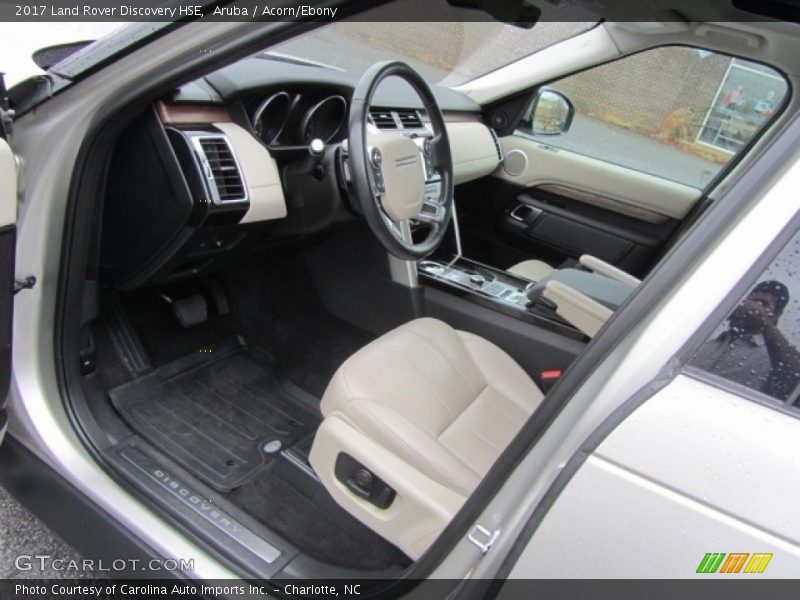 Aruba / Acorn/Ebony 2017 Land Rover Discovery HSE