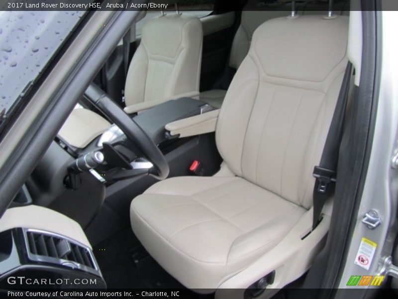 Aruba / Acorn/Ebony 2017 Land Rover Discovery HSE