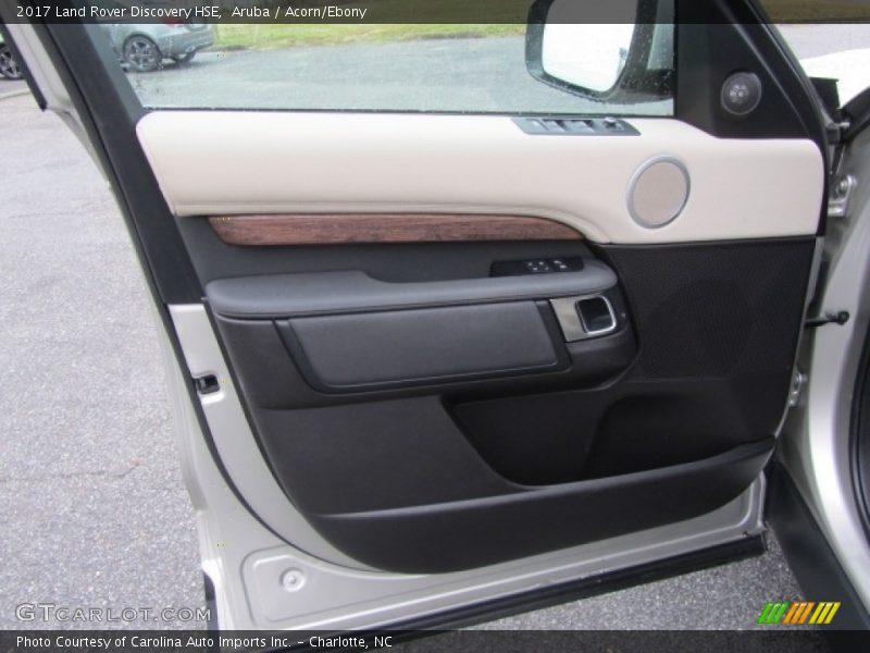 Aruba / Acorn/Ebony 2017 Land Rover Discovery HSE