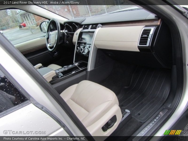 Aruba / Acorn/Ebony 2017 Land Rover Discovery HSE