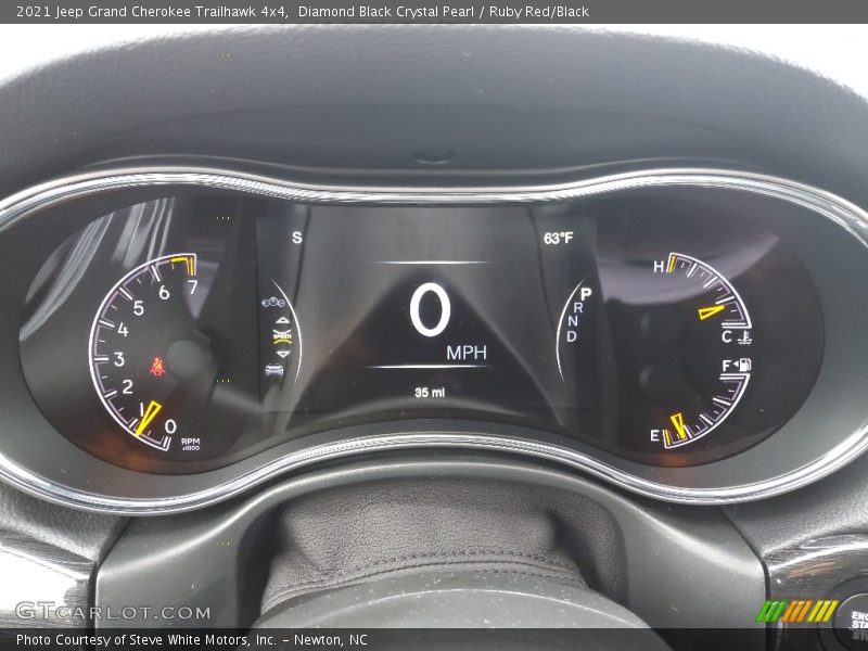  2021 Grand Cherokee Trailhawk 4x4 Trailhawk 4x4 Gauges