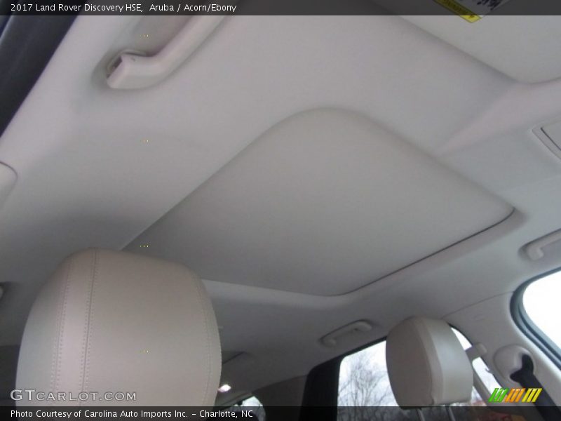 Aruba / Acorn/Ebony 2017 Land Rover Discovery HSE