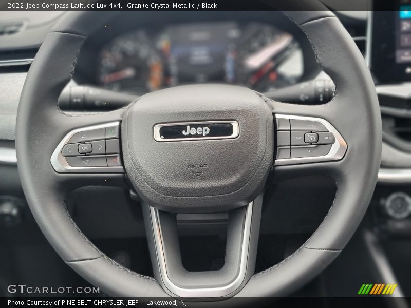 Granite Crystal Metallic / Black 2022 Jeep Compass Latitude Lux 4x4