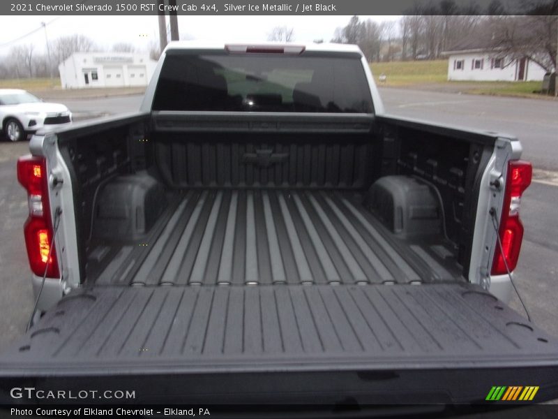 Silver Ice Metallic / Jet Black 2021 Chevrolet Silverado 1500 RST Crew Cab 4x4