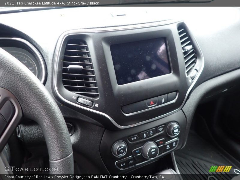Sting-Gray / Black 2021 Jeep Cherokee Latitude 4x4