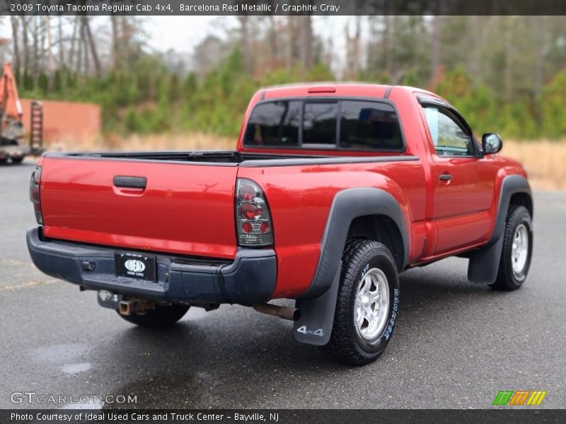 Barcelona Red Metallic / Graphite Gray 2009 Toyota Tacoma Regular Cab 4x4