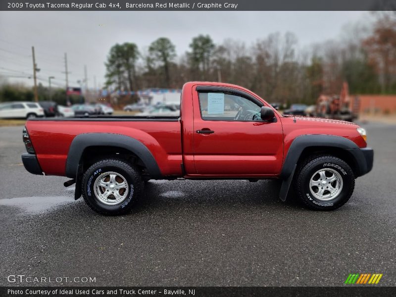 Barcelona Red Metallic / Graphite Gray 2009 Toyota Tacoma Regular Cab 4x4