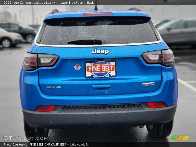 Laser Blue Pearl / Black 2022 Jeep Compass Latitude Lux 4x4