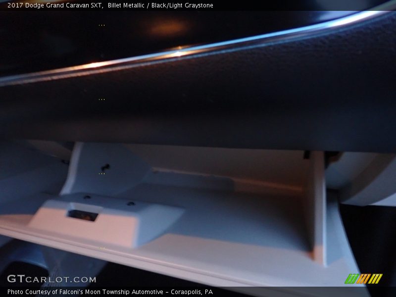 Billet Metallic / Black/Light Graystone 2017 Dodge Grand Caravan SXT