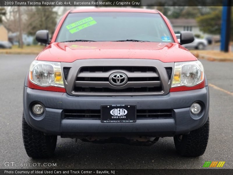 Barcelona Red Metallic / Graphite Gray 2009 Toyota Tacoma Regular Cab 4x4