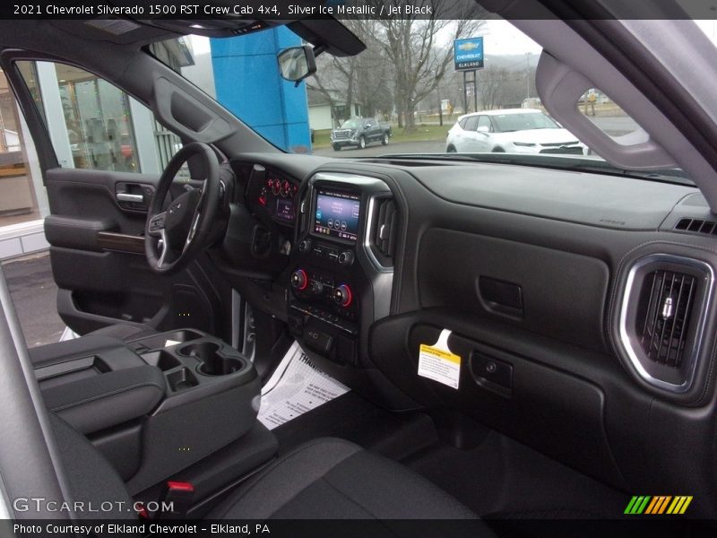 Silver Ice Metallic / Jet Black 2021 Chevrolet Silverado 1500 RST Crew Cab 4x4