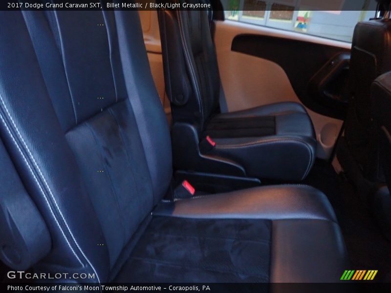 Billet Metallic / Black/Light Graystone 2017 Dodge Grand Caravan SXT
