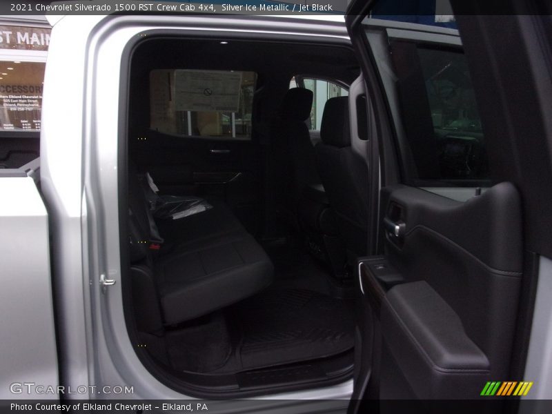 Silver Ice Metallic / Jet Black 2021 Chevrolet Silverado 1500 RST Crew Cab 4x4