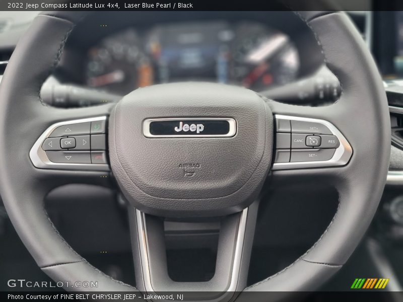 Laser Blue Pearl / Black 2022 Jeep Compass Latitude Lux 4x4