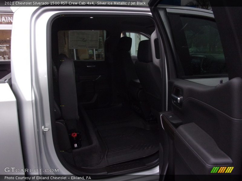 Silver Ice Metallic / Jet Black 2021 Chevrolet Silverado 1500 RST Crew Cab 4x4