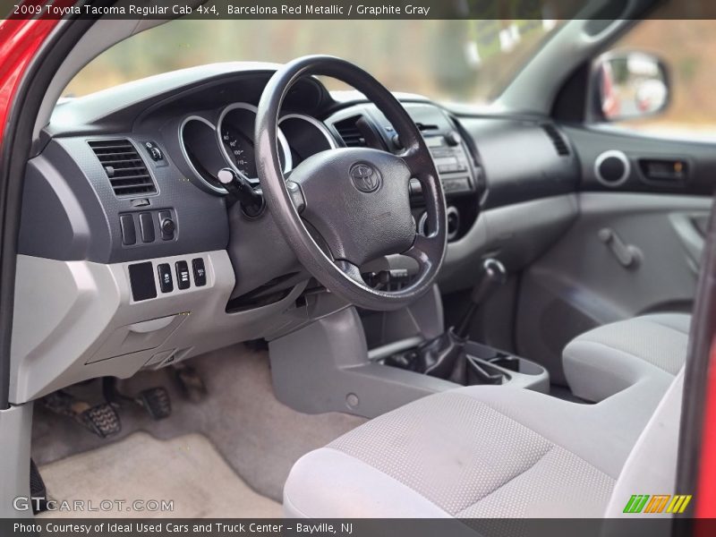 Barcelona Red Metallic / Graphite Gray 2009 Toyota Tacoma Regular Cab 4x4