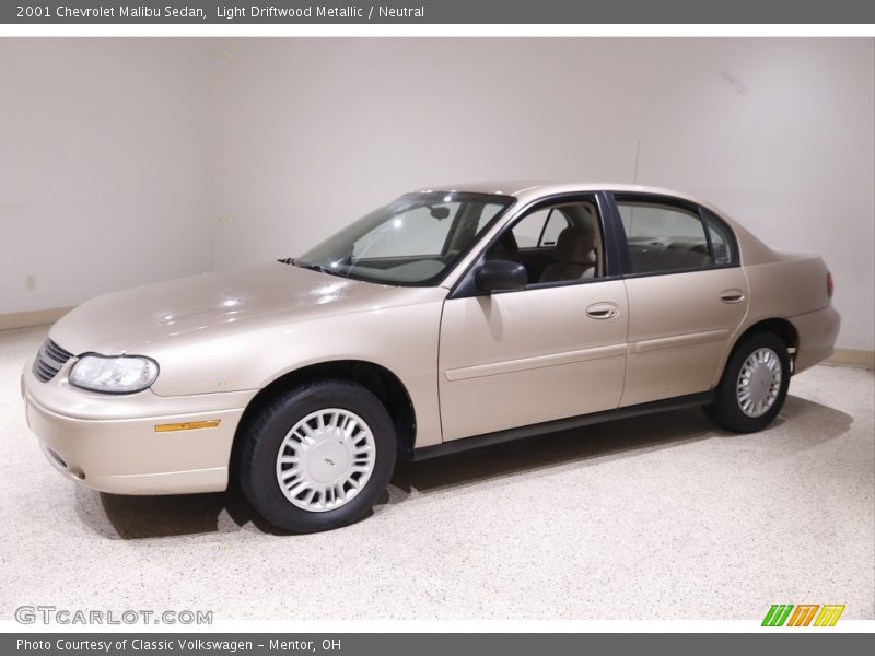 Light Driftwood Metallic / Neutral 2001 Chevrolet Malibu Sedan