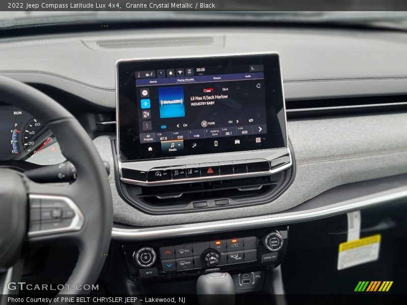 Granite Crystal Metallic / Black 2022 Jeep Compass Latitude Lux 4x4