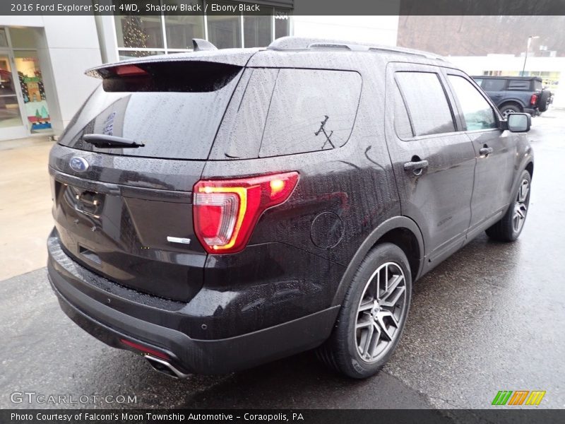 Shadow Black / Ebony Black 2016 Ford Explorer Sport 4WD
