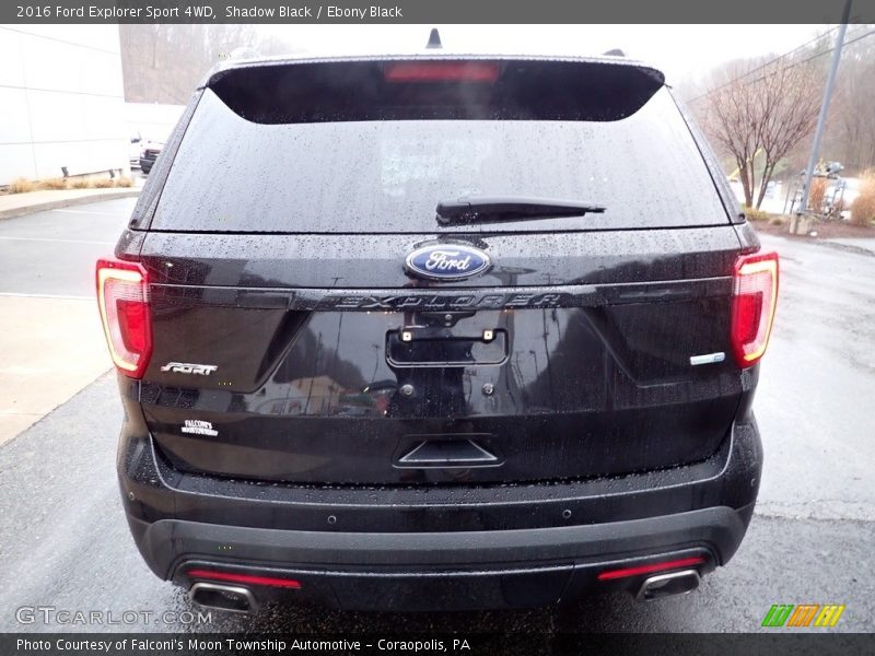 Shadow Black / Ebony Black 2016 Ford Explorer Sport 4WD