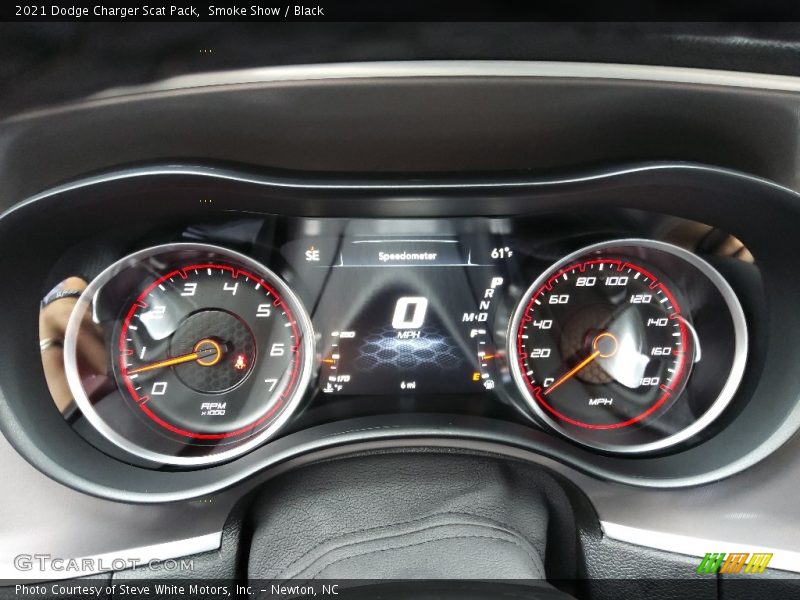 Smoke Show / Black 2021 Dodge Charger Scat Pack