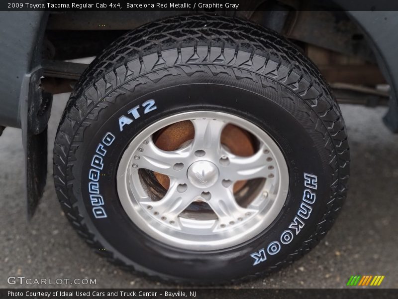Barcelona Red Metallic / Graphite Gray 2009 Toyota Tacoma Regular Cab 4x4