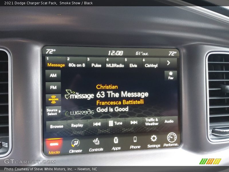 Smoke Show / Black 2021 Dodge Charger Scat Pack