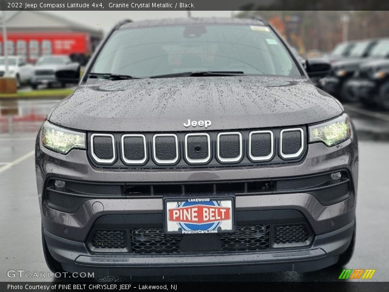 Granite Crystal Metallic / Black 2022 Jeep Compass Latitude 4x4