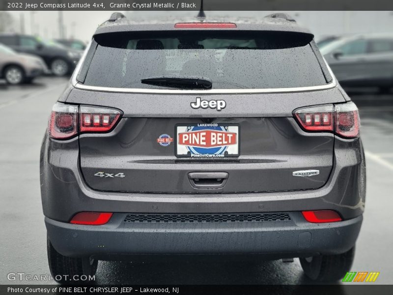 Granite Crystal Metallic / Black 2022 Jeep Compass Latitude 4x4