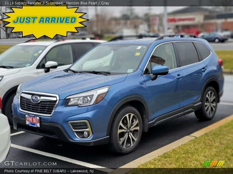 Horizon Blue Pearl / Gray 2019 Subaru Forester 2.5i Limited