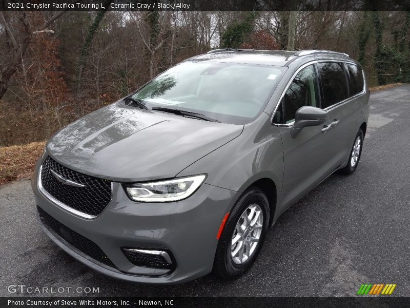 Ceramic Gray / Black/Alloy 2021 Chrysler Pacifica Touring L