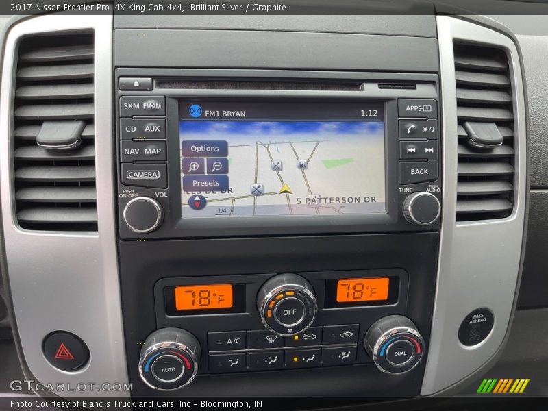 Brilliant Silver / Graphite 2017 Nissan Frontier Pro-4X King Cab 4x4