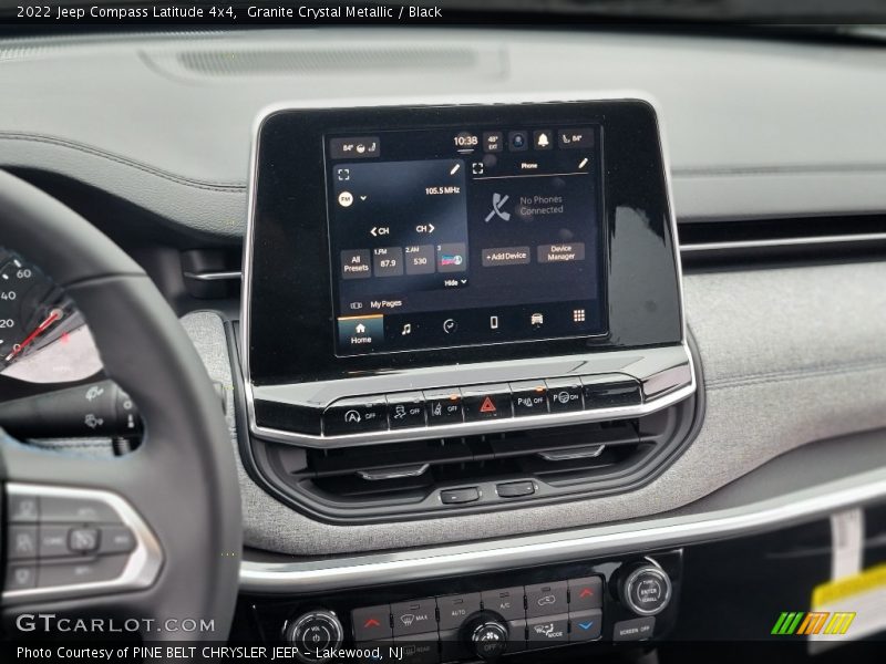 Granite Crystal Metallic / Black 2022 Jeep Compass Latitude 4x4