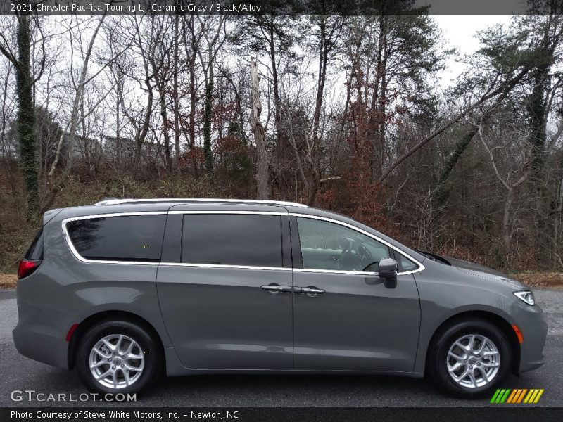Ceramic Gray / Black/Alloy 2021 Chrysler Pacifica Touring L