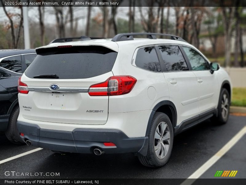 Crystal White Pearl / Warm Ivory 2020 Subaru Ascent Premium