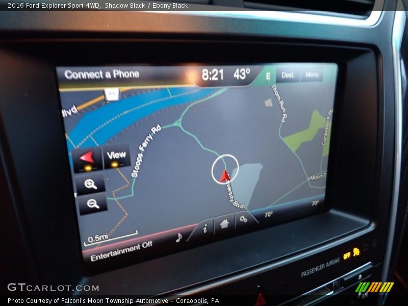 Shadow Black / Ebony Black 2016 Ford Explorer Sport 4WD