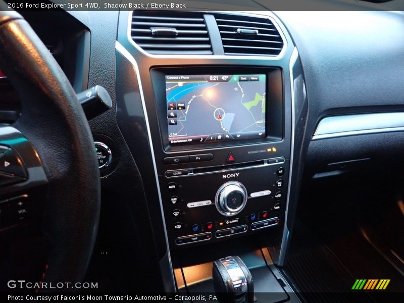 Shadow Black / Ebony Black 2016 Ford Explorer Sport 4WD