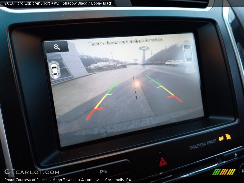 Shadow Black / Ebony Black 2016 Ford Explorer Sport 4WD