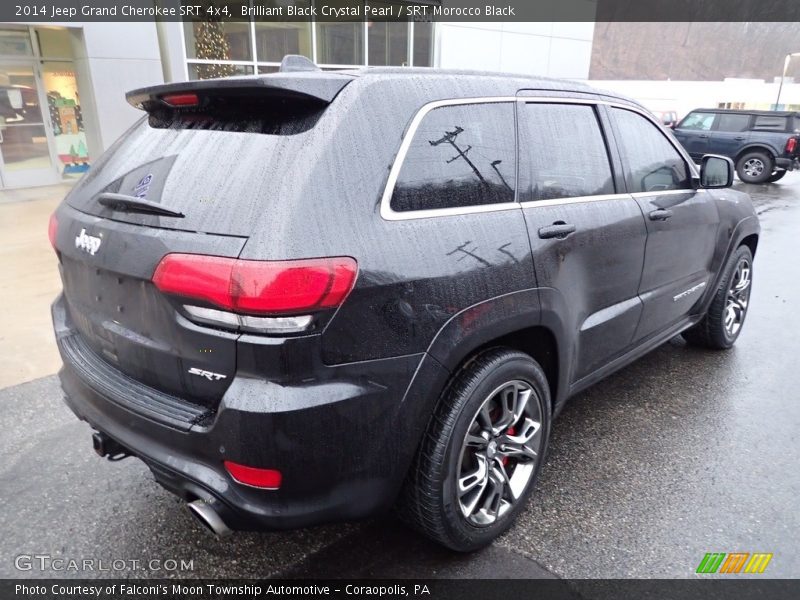 Brilliant Black Crystal Pearl / SRT Morocco Black 2014 Jeep Grand Cherokee SRT 4x4