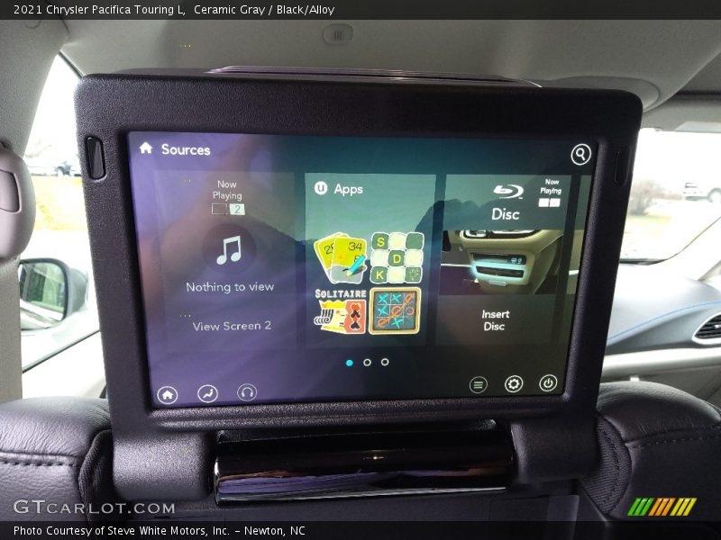 Ceramic Gray / Black/Alloy 2021 Chrysler Pacifica Touring L
