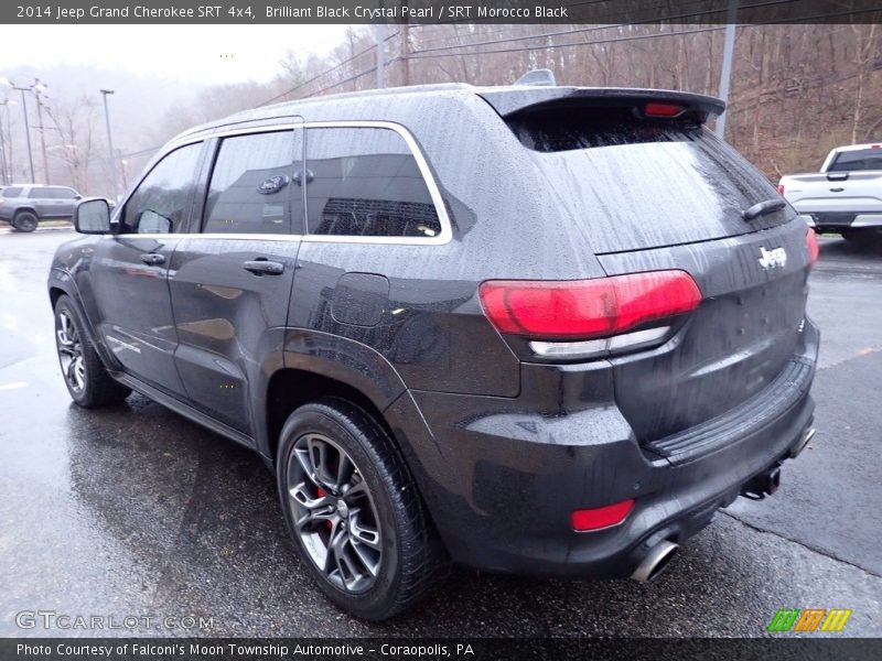 Brilliant Black Crystal Pearl / SRT Morocco Black 2014 Jeep Grand Cherokee SRT 4x4