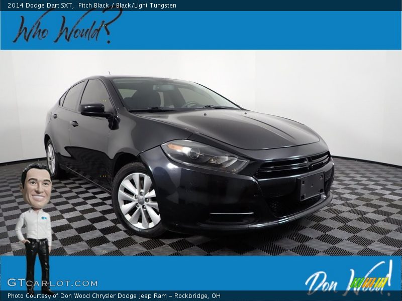 Pitch Black / Black/Light Tungsten 2014 Dodge Dart SXT