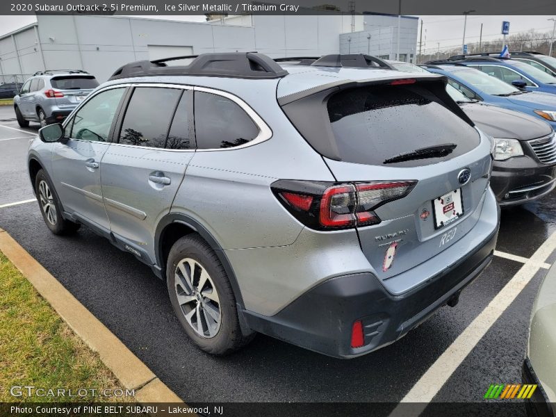 Ice Silver Metallic / Titanium Gray 2020 Subaru Outback 2.5i Premium