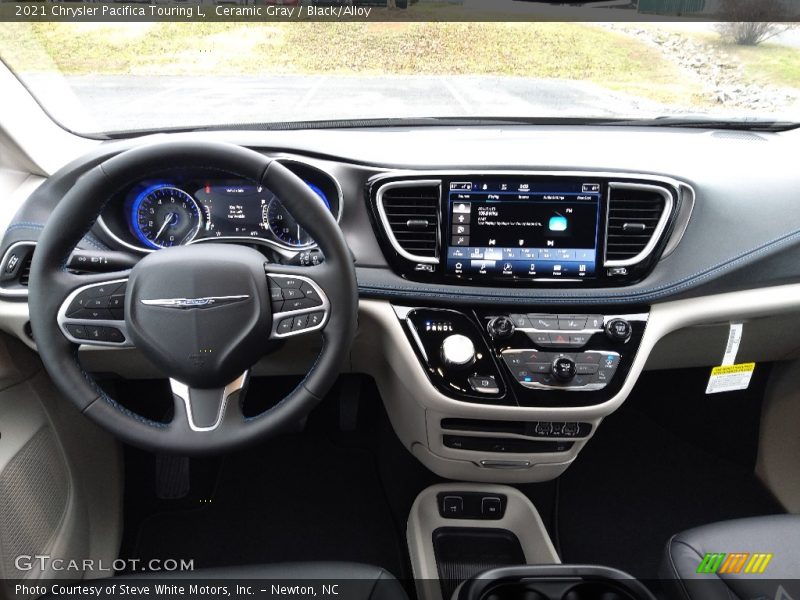Ceramic Gray / Black/Alloy 2021 Chrysler Pacifica Touring L