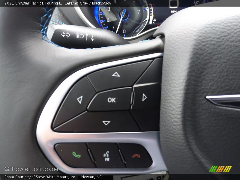 Ceramic Gray / Black/Alloy 2021 Chrysler Pacifica Touring L